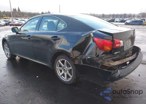 2006 Lexus Is 250 z USA, uszkodzony, nr VIN JTHCK262565000646